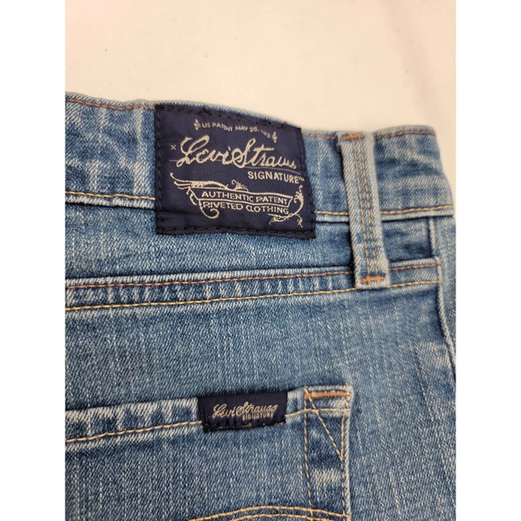 Levi's Strauss Signature Stretch Low Rise Boot Cut Jeans, Misses 4 - Picture 11 of 12